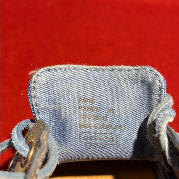 Coach Navy and Beige Casual Loafers size 9 1/2 10 , I can’t tell? - Picture 4 of 16